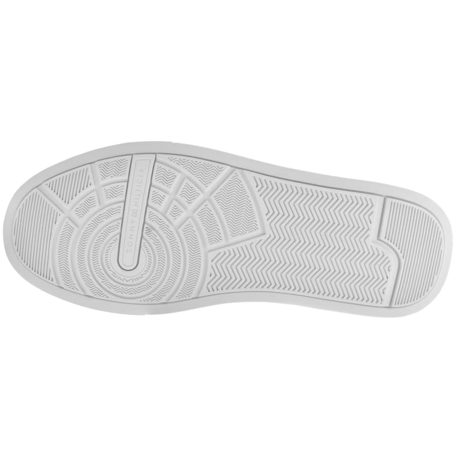 Image number 5 for Tommy Hilfiger Court Trainers White