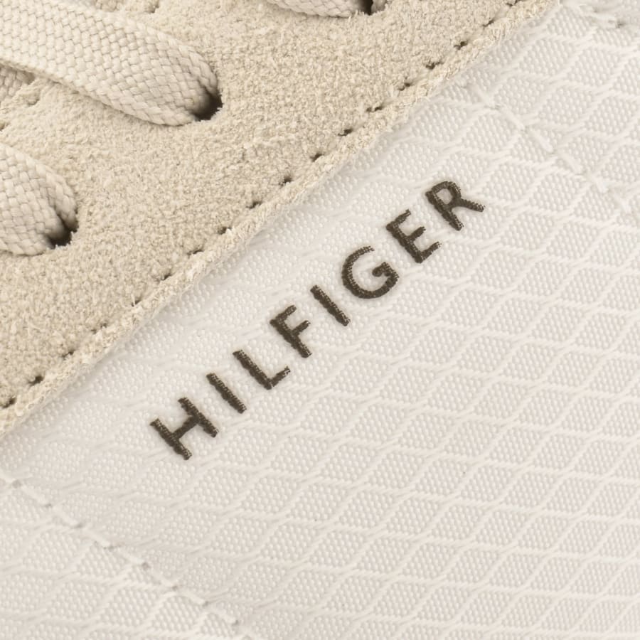 Image number 4 for Tommy Hilfiger Retro Runner Trainers Beige