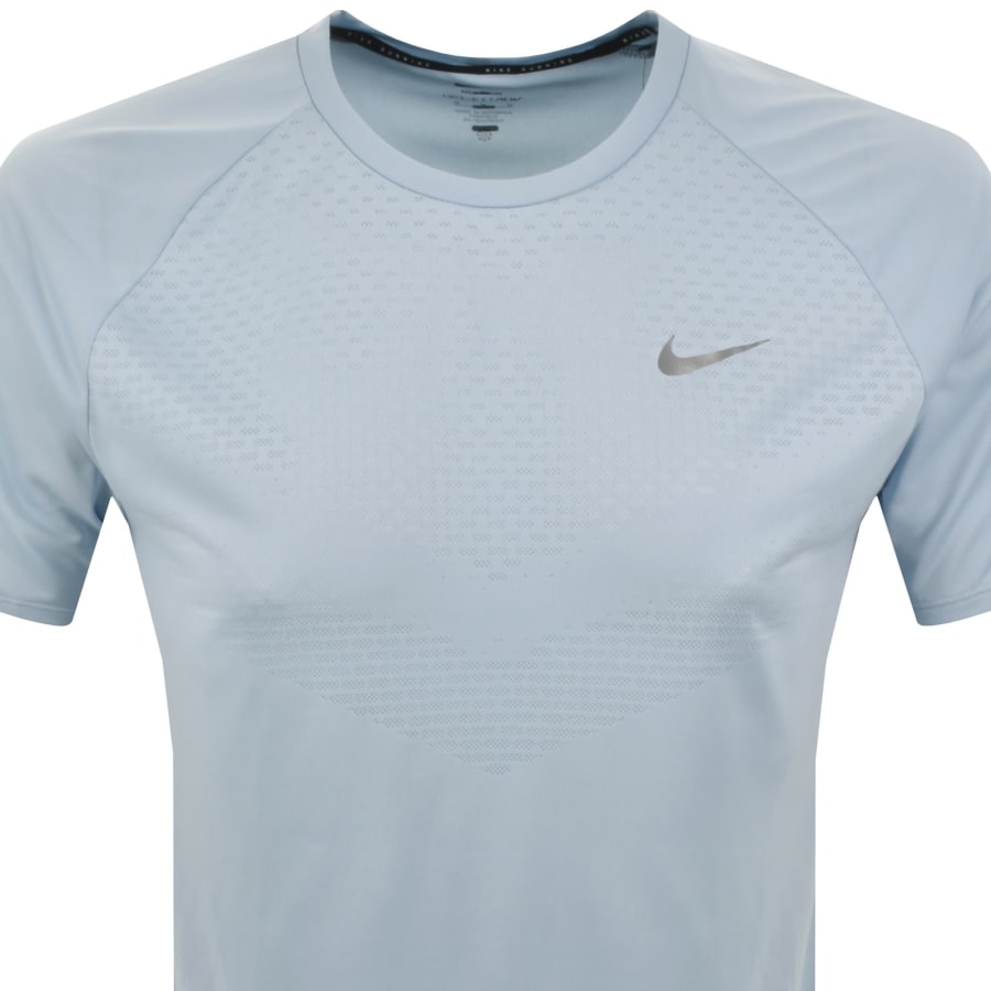 Image number 2 for Nike Running Dri Fit T Shirt Blue