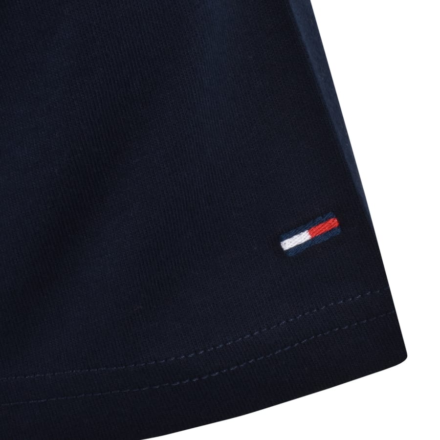 Image number 4 for Tommy Jeans Tape T Shirt Navy