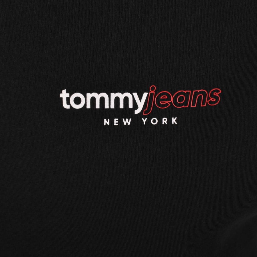 Image number 3 for Tommy Jeans DNA Graphic T Shirt Black
