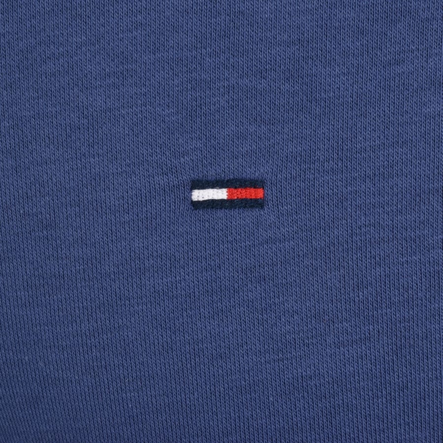 Image number 3 for Tommy Jeans Quarter Zip Sweatshirt Blue