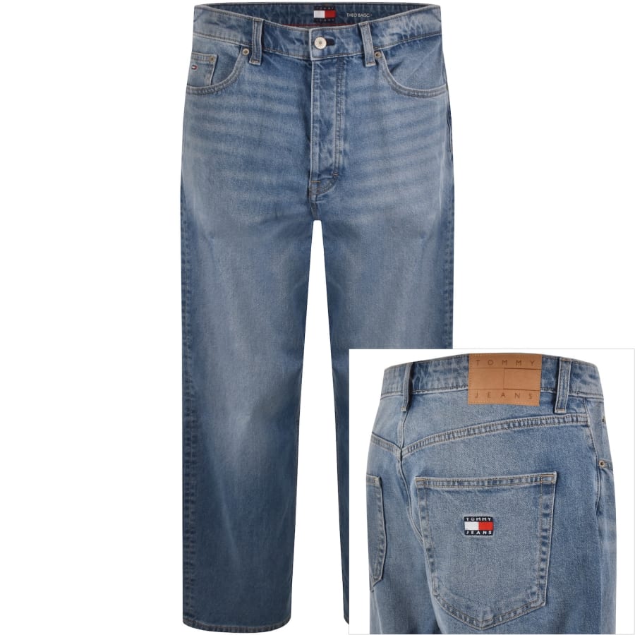 Image number 1 for Tommy Jeans Theo Baggy Jeans Blue