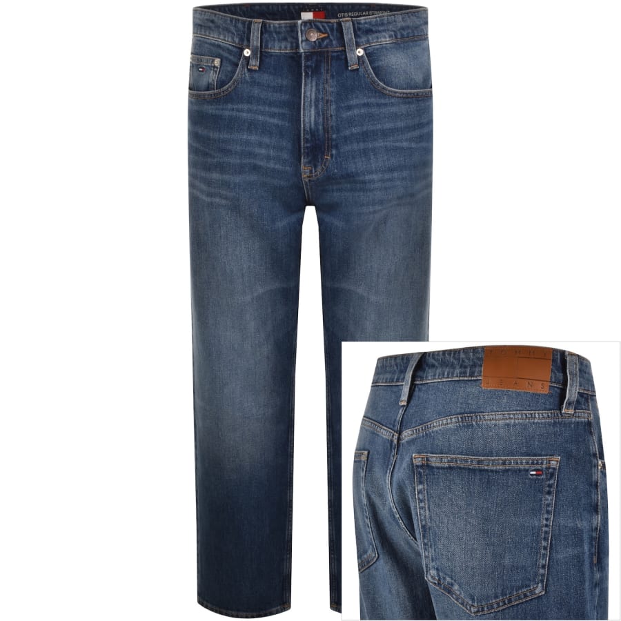 Image number 1 for Tommy Jeans Otis Regular Straight Jeans Blue
