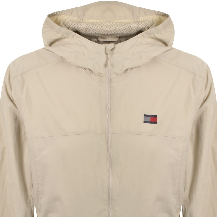 Image number 2 for Tommy Jeans Chicago Packable Jacket Beige