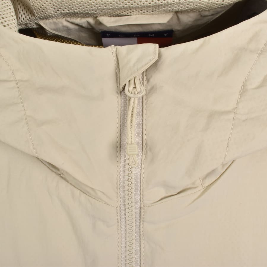 Image number 4 for Tommy Jeans Chicago Packable Jacket Beige