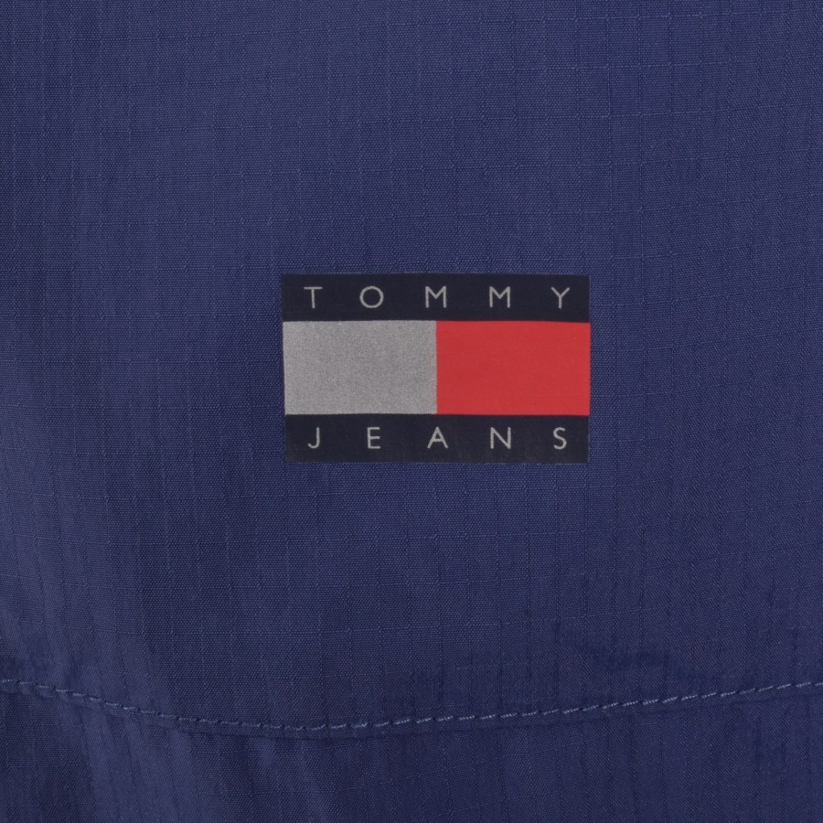 Image number 3 for Tommy Jeans Chicago Packable Jacket Blue