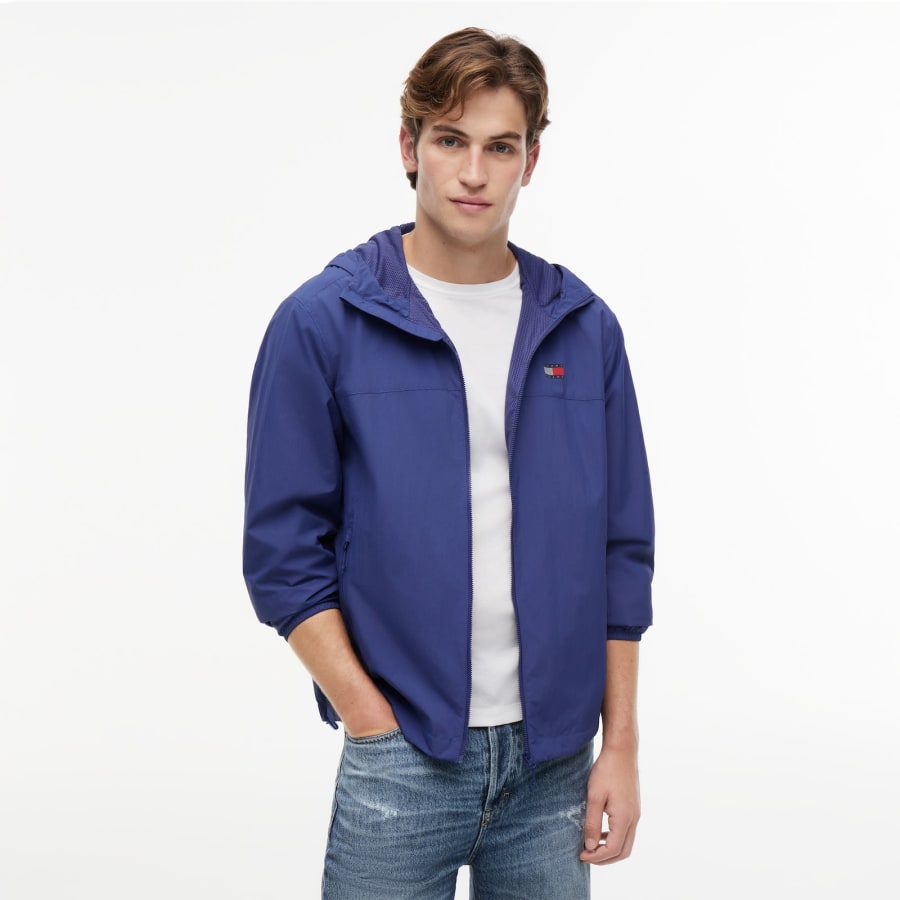Image number 5 for Tommy Jeans Chicago Packable Jacket Blue