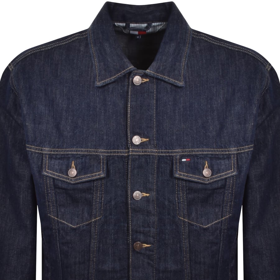 Image number 2 for Tommy Jeans Jamie Trucker Denim Jacket Blue