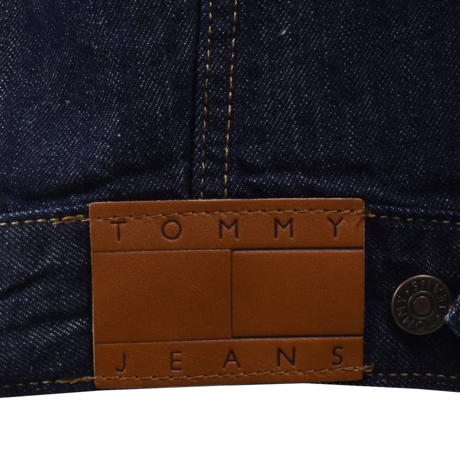 Image number 4 for Tommy Jeans Jamie Trucker Denim Jacket Blue