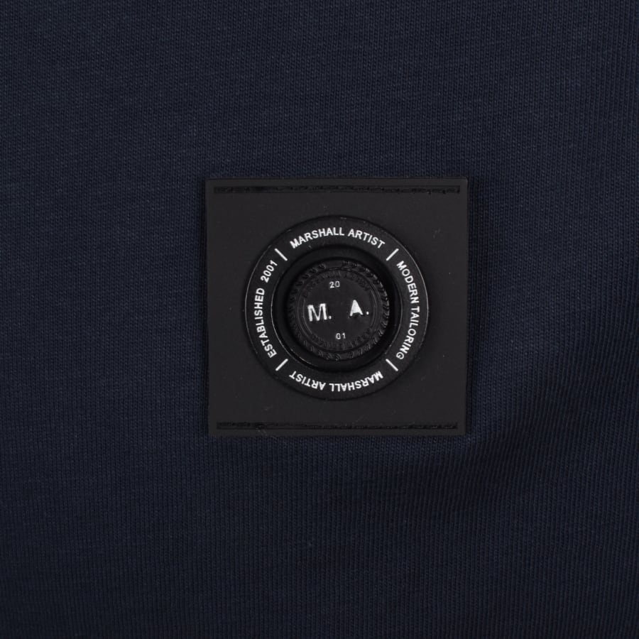 Image number 3 for Marshall Artist Siren T Shirt Navy
