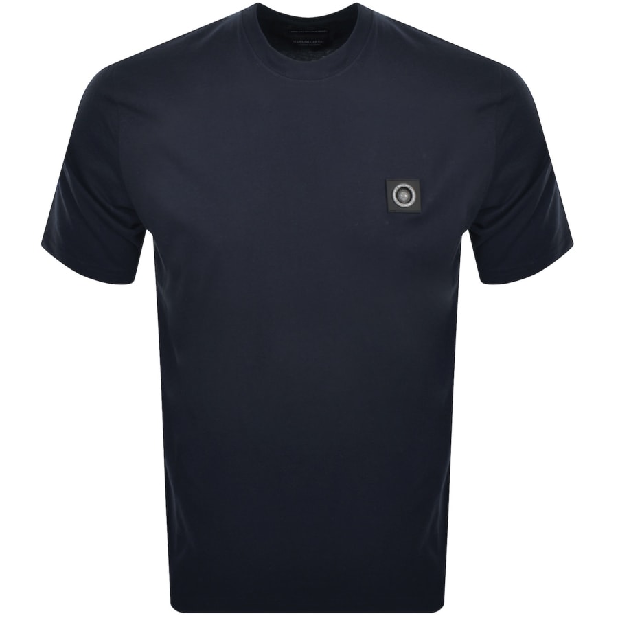 Image number 1 for Marshall Artist Siren T Shirt Navy
