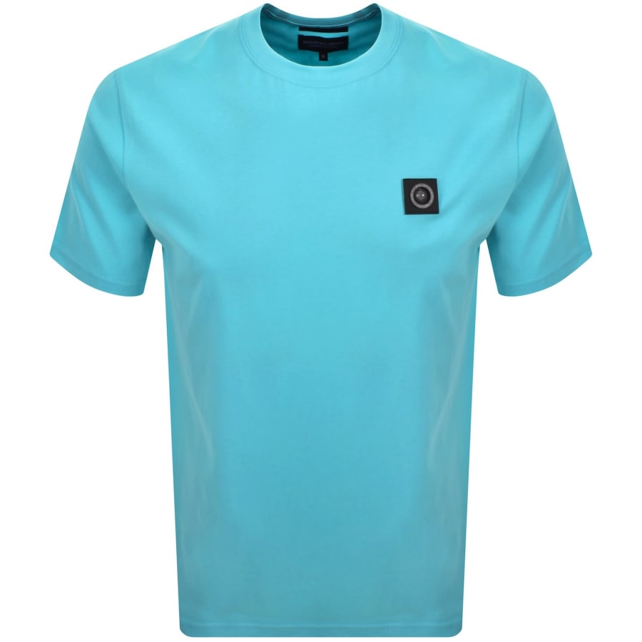 Image number 1 for Marshall Artist Siren T Shirt Cyan Blue