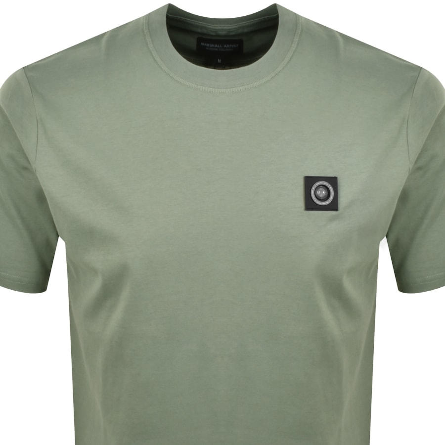 Image number 2 for Marshall Artist Siren T Shirt Sage Green