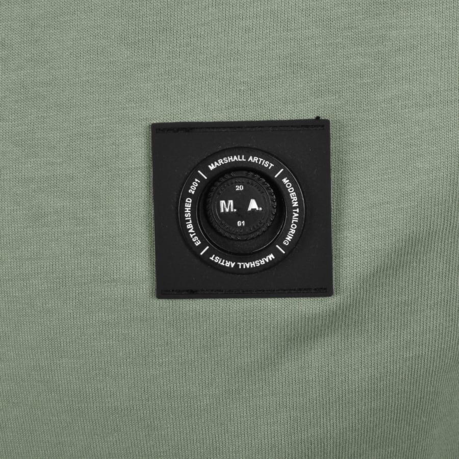 Image number 3 for Marshall Artist Siren T Shirt Sage Green