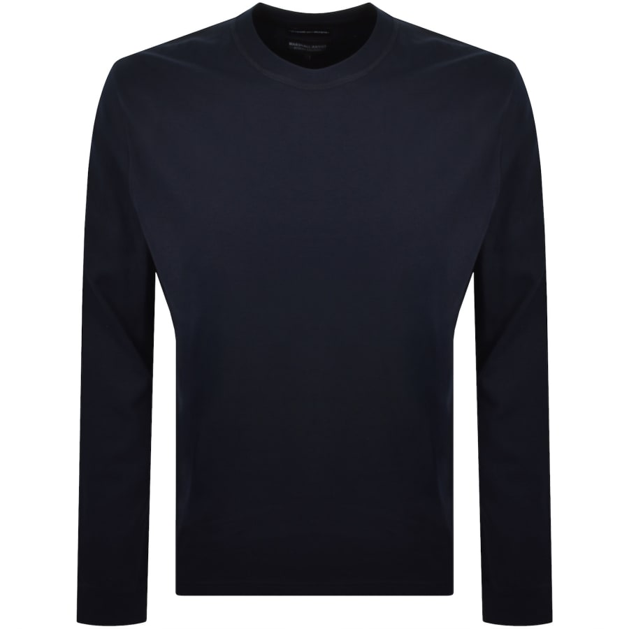 Image number 2 for Marshall Artist Siren Long Sleeve T Shirt Navy