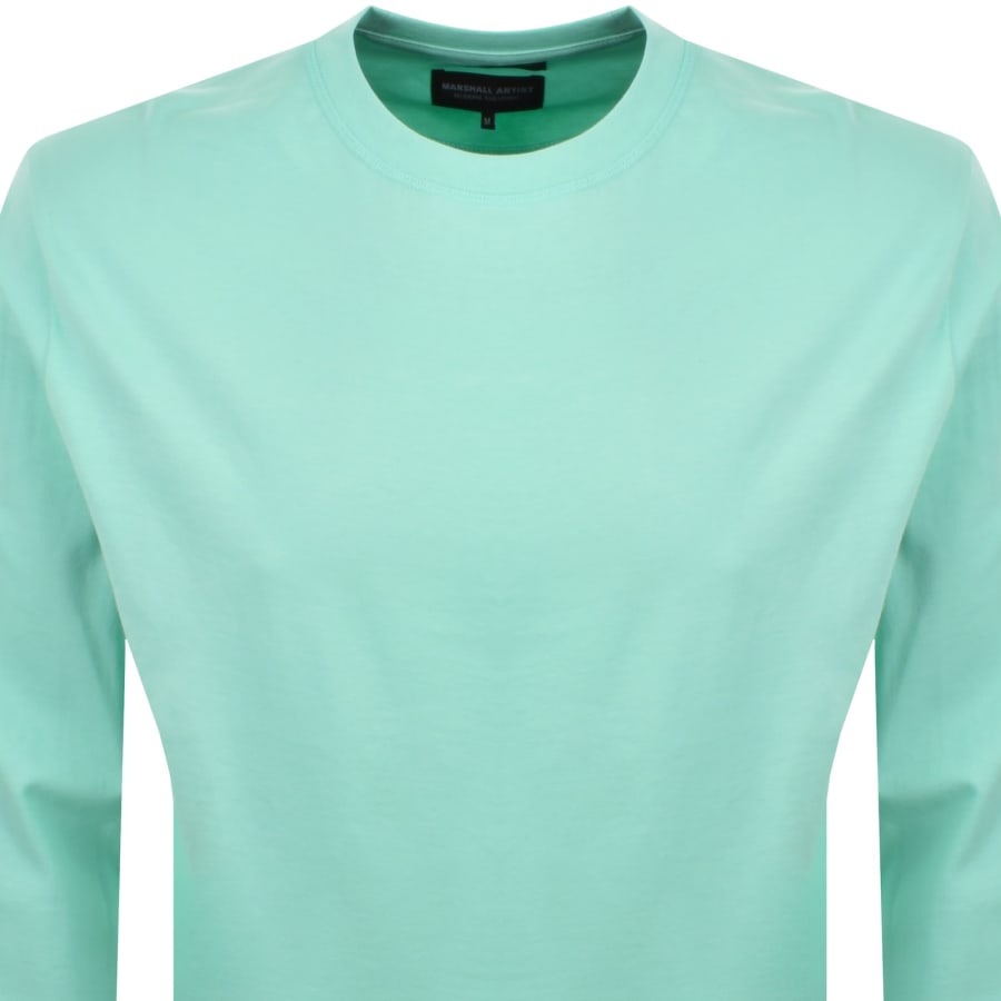 Image number 3 for Marshall Artist Siren Long Sleeve T Shirt Green