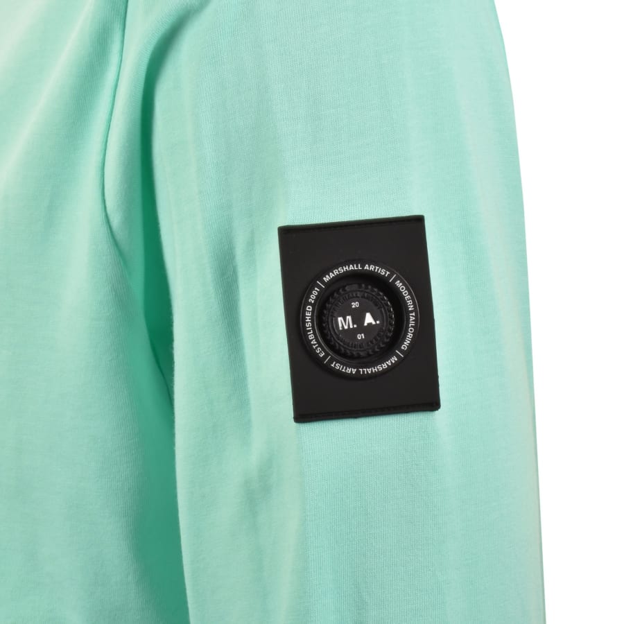 Image number 4 for Marshall Artist Siren Long Sleeve T Shirt Green
