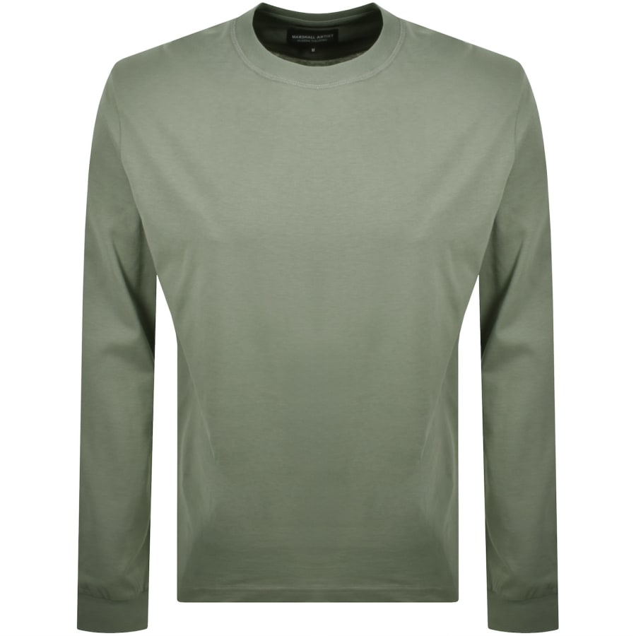 Image number 2 for Marshall Artist Siren Long Sleeve T Shirt Green