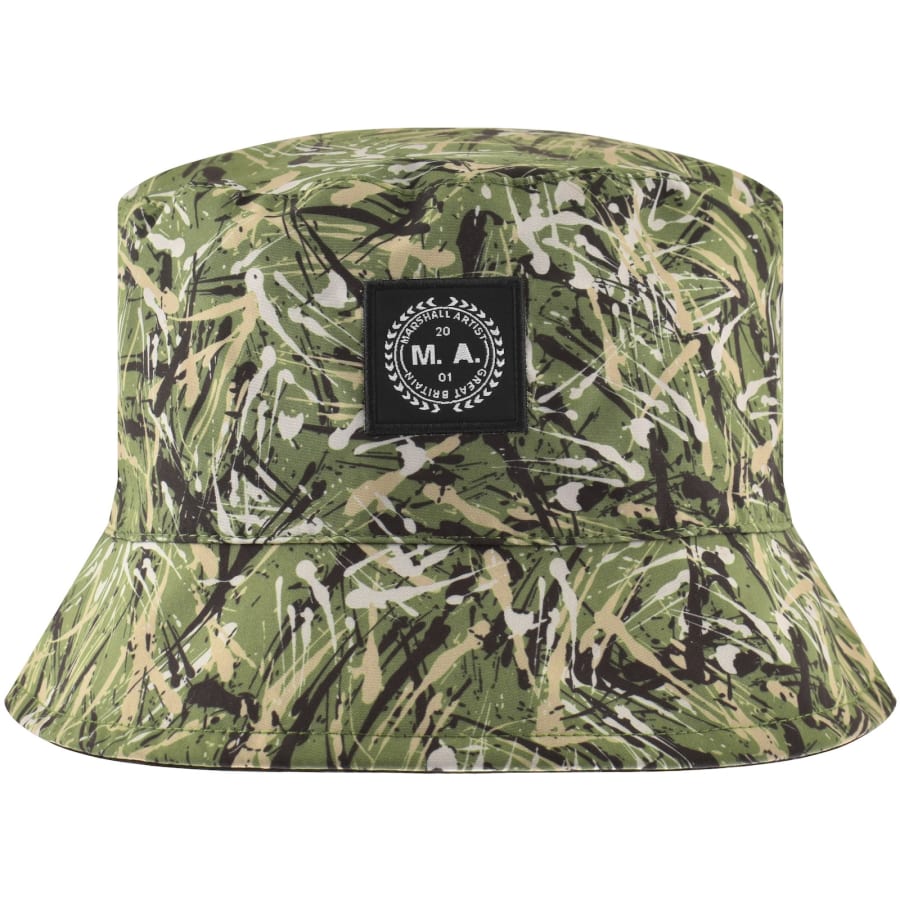 Image number 2 for Marshall Artist Reversible Bucket Hat Black