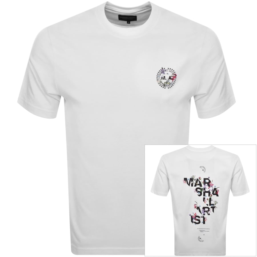 Image number 1 for Marshall Artist Renaissance T Shirt White