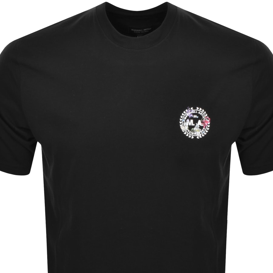 Image number 3 for Marshall Artist Renaissance T Shirt Black