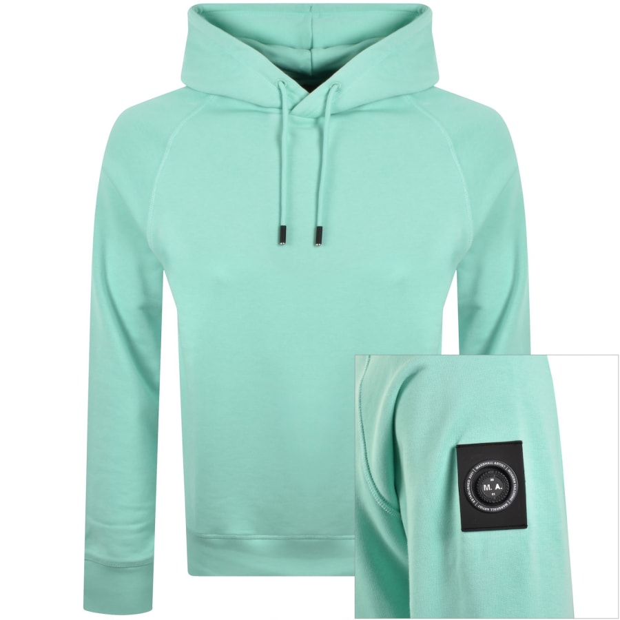 Image number 1 for Marshall Artist Siren Hoodie Green