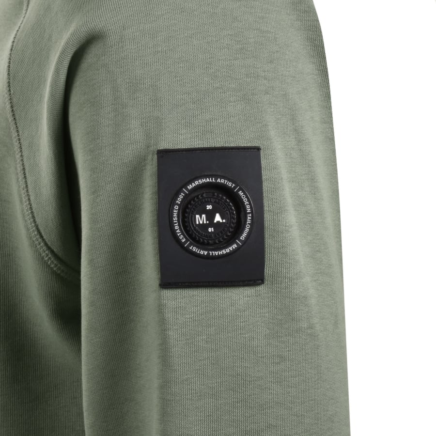 Image number 4 for Marshall Artist Siren Hoodie Green