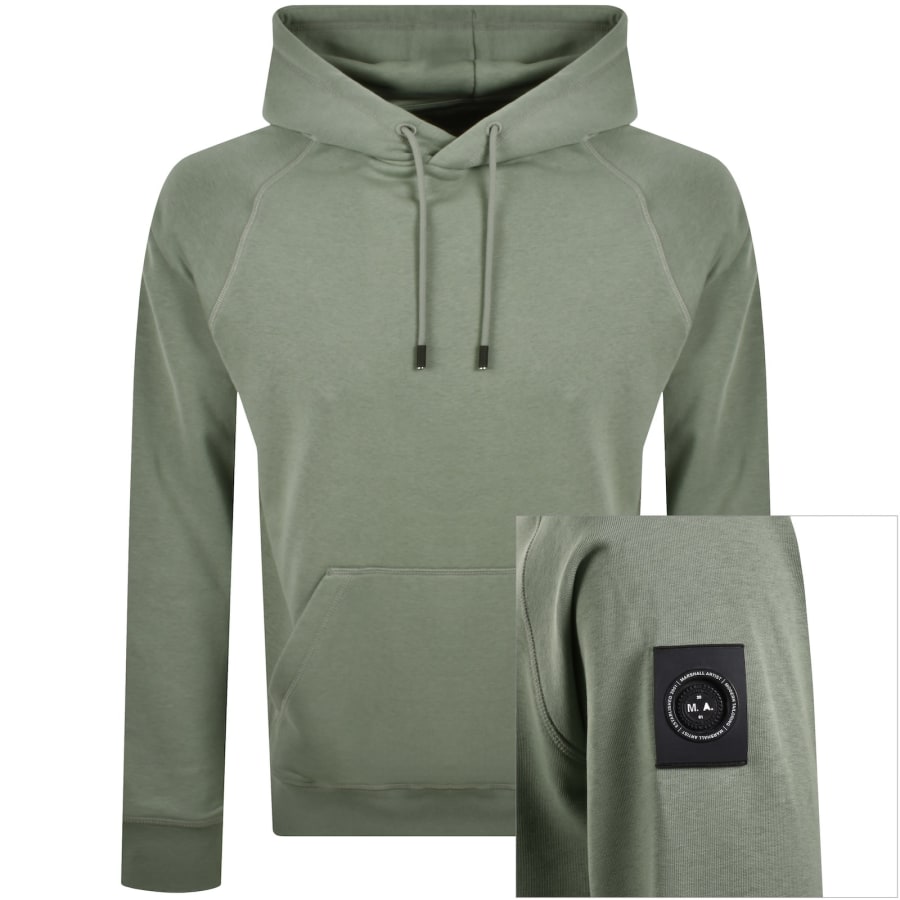 Image number 1 for Marshall Artist Siren Hoodie Green