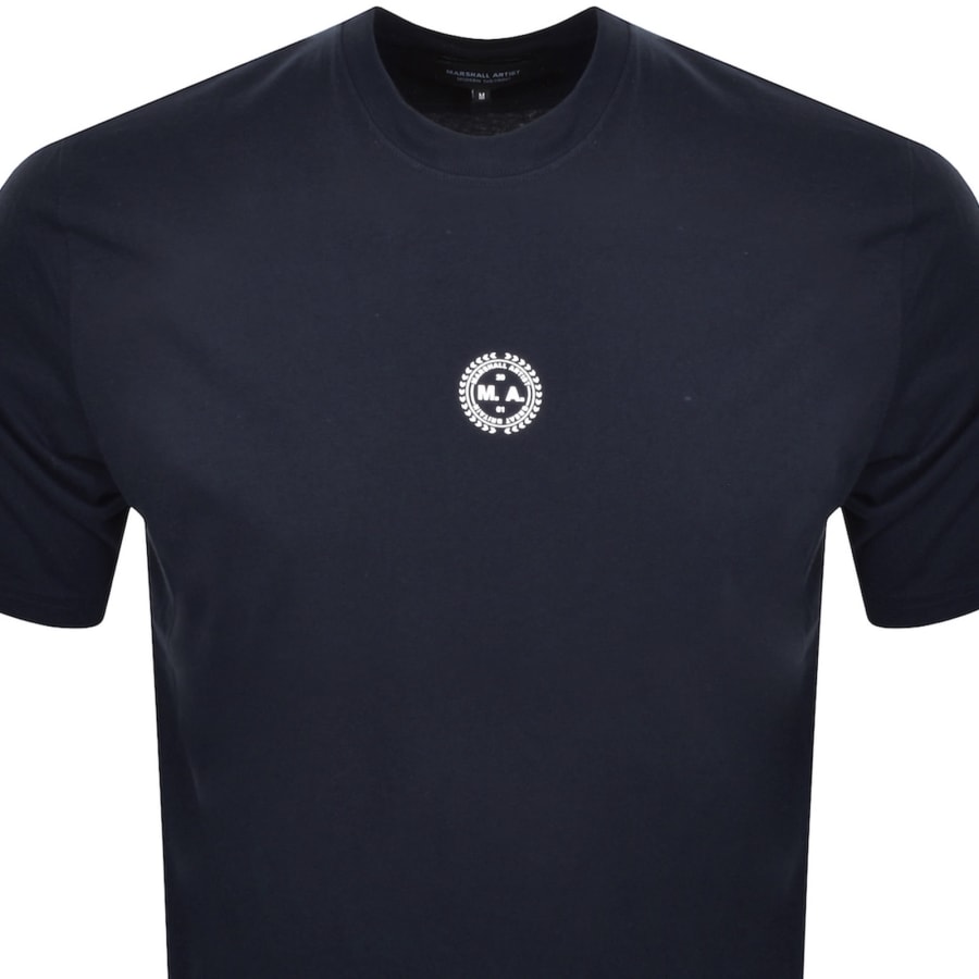 Image number 3 for Marshall Artist World In Motion T Shirt Navy