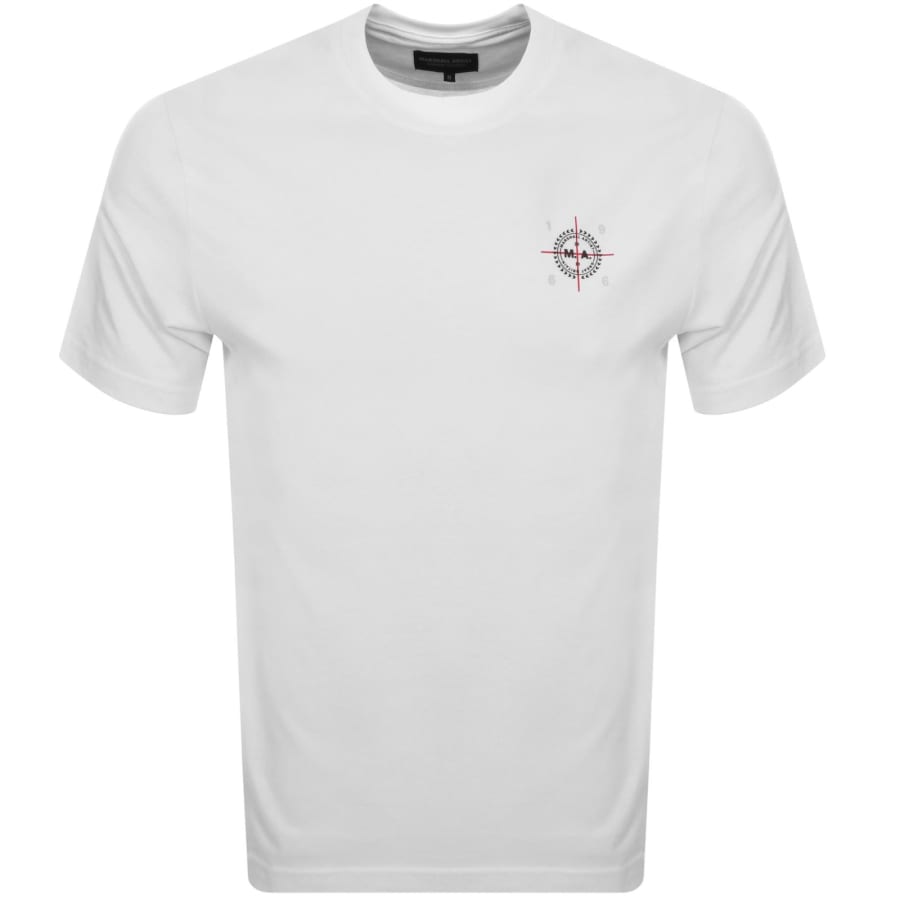 Image number 2 for Marshall Artist Zero Twenty Six T Shirt White