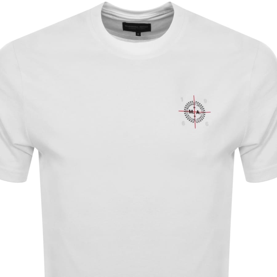 Image number 3 for Marshall Artist Zero Twenty Six T Shirt White