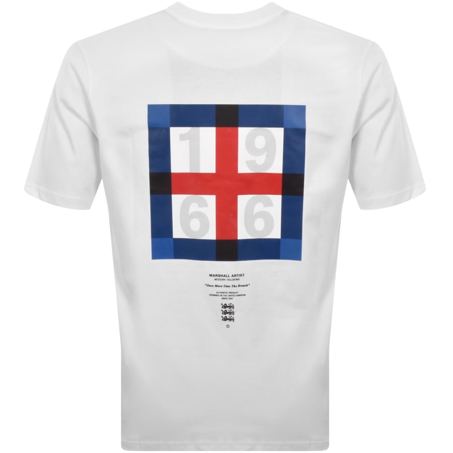 Image number 5 for Marshall Artist Zero Twenty Six T Shirt White