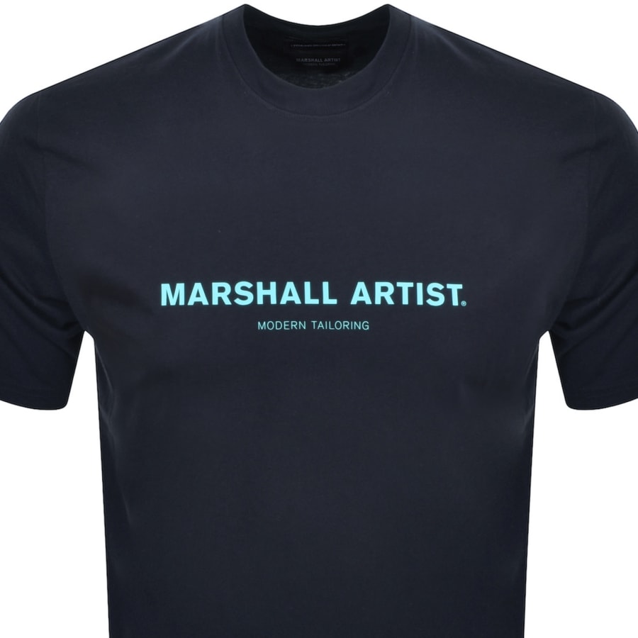 Image number 2 for Marshall Artist Thermo T Shirt Navy
