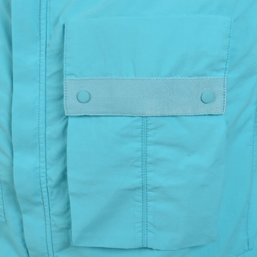 Image number 5 for Marshall Artist Woodvale Overshirt Blue