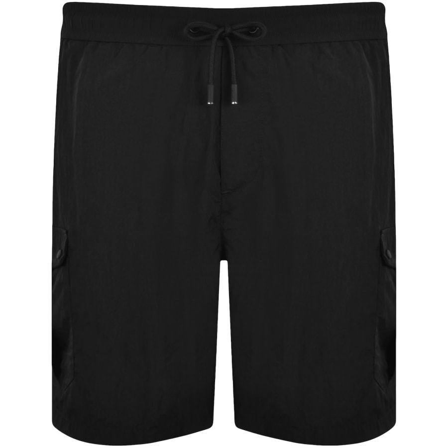 Image number 2 for Marshall Artist Newport Cargo Swim Shorts Black