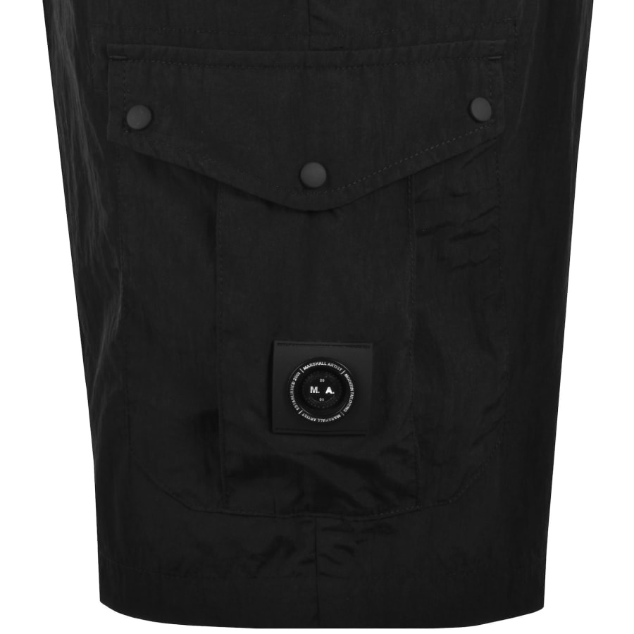 Image number 4 for Marshall Artist Newport Cargo Swim Shorts Black