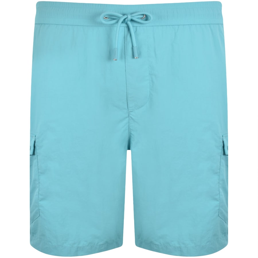 Image number 2 for Marshall Artist Newport Cargo Swim Shorts Blue