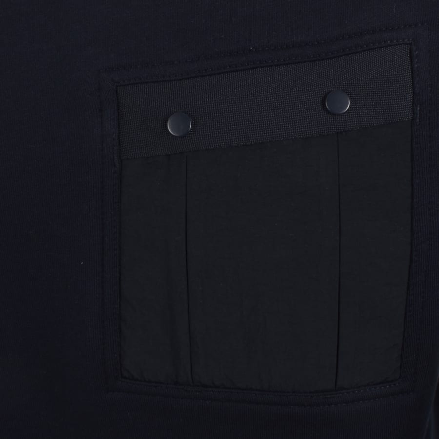 Image number 5 for Marshall Artist Woodvale Sweatshirt Navy