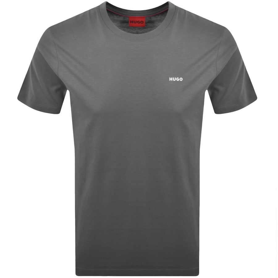 Image number 1 for HUGO Dero222 T Shirt Grey
