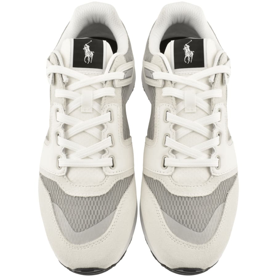 Image number 3 for Ralph Lauren Train 89 Trainers White