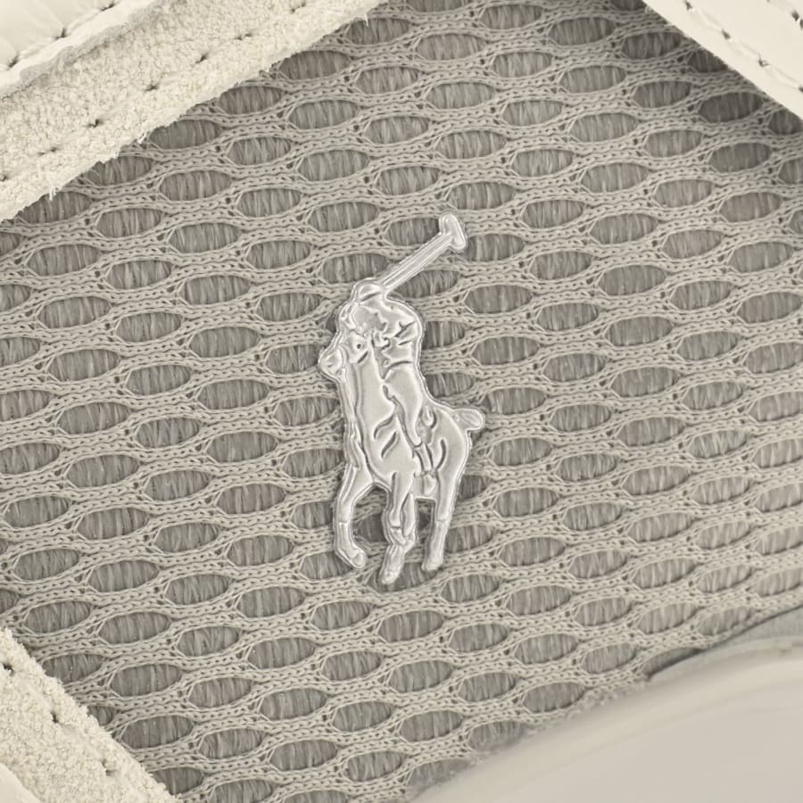 Image number 4 for Ralph Lauren Train 89 Trainers White