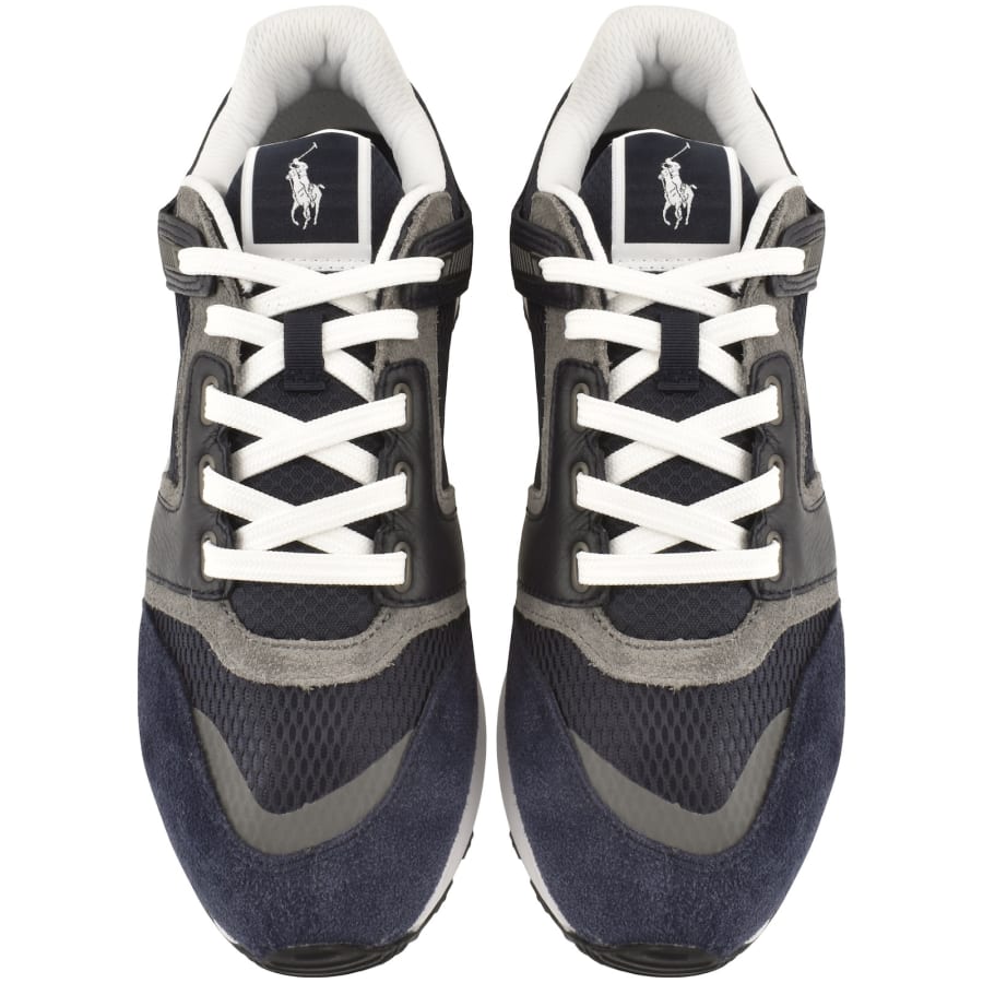 Image number 3 for Ralph Lauren Train 89 Trainers Blue