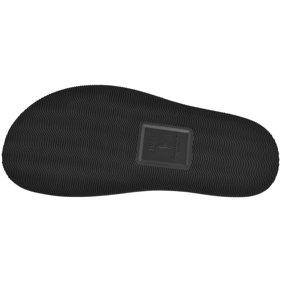 Image number 5 for Ralph Lauren Zane Leather Sandals Black