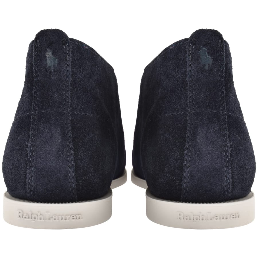 Image number 2 for Ralph Lauren Merton Chukka Loafers Navy
