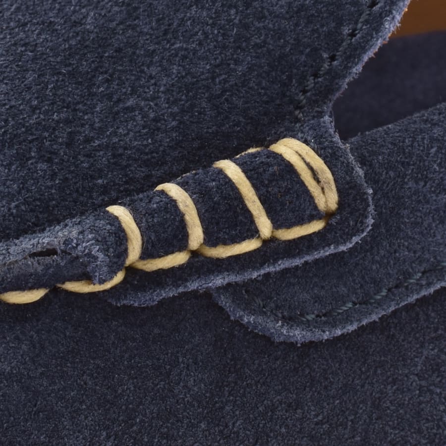Image number 4 for Ralph Lauren Merton Loafer Shoes Navy