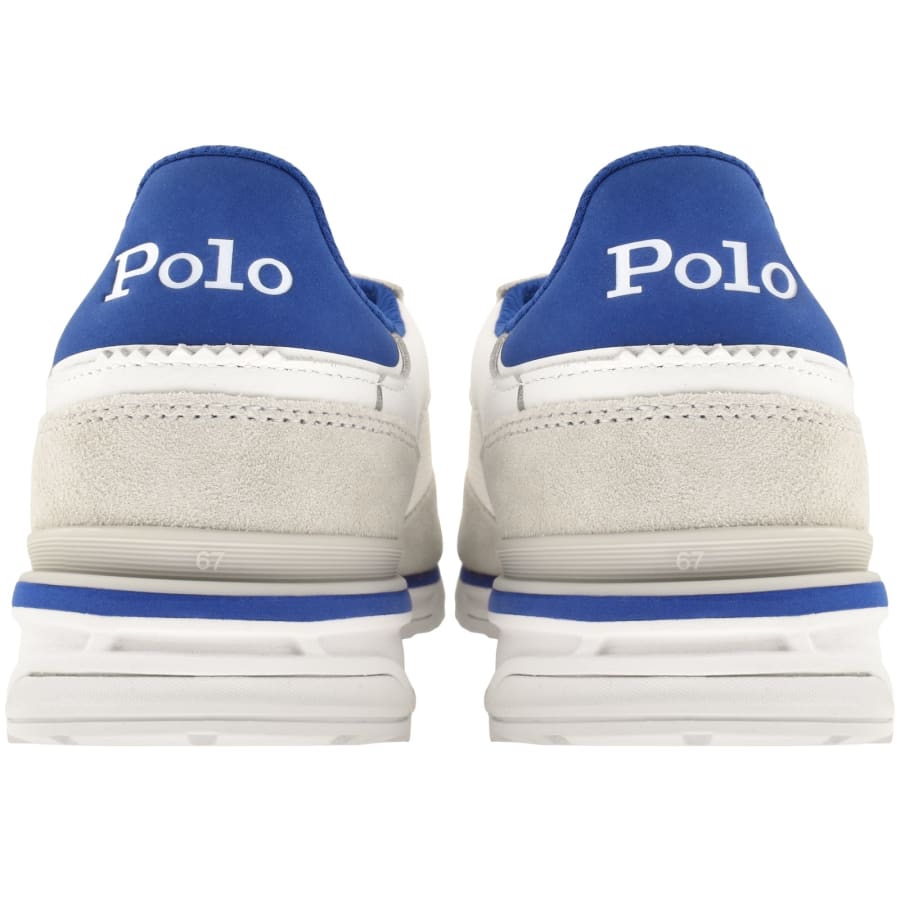 Image number 2 for Ralph Lauren Varick Trainers White