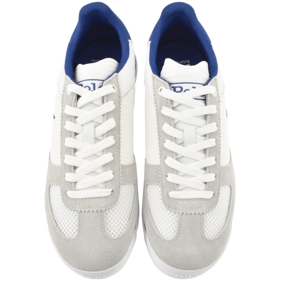 Image number 3 for Ralph Lauren Varick Trainers White