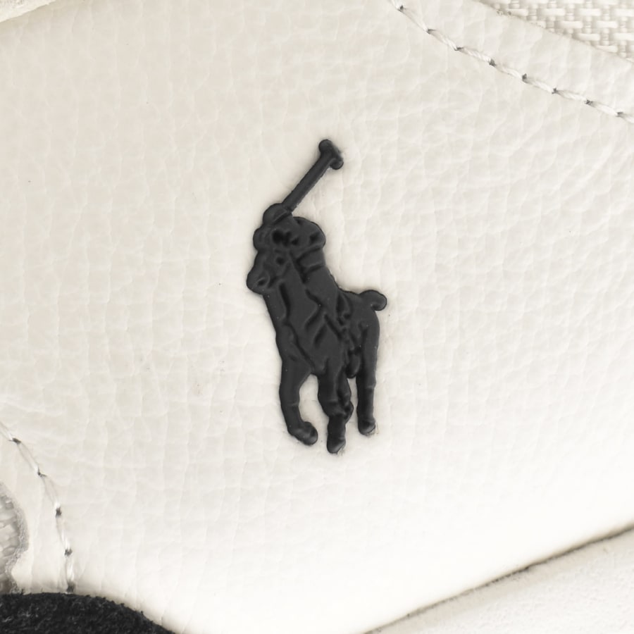 Image number 4 for Ralph Lauren Eldridge Trainers White