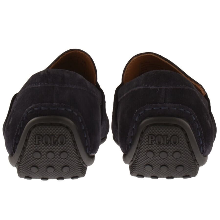 Image number 2 for Ralph Lauren Reynold Driver Shoes Navy